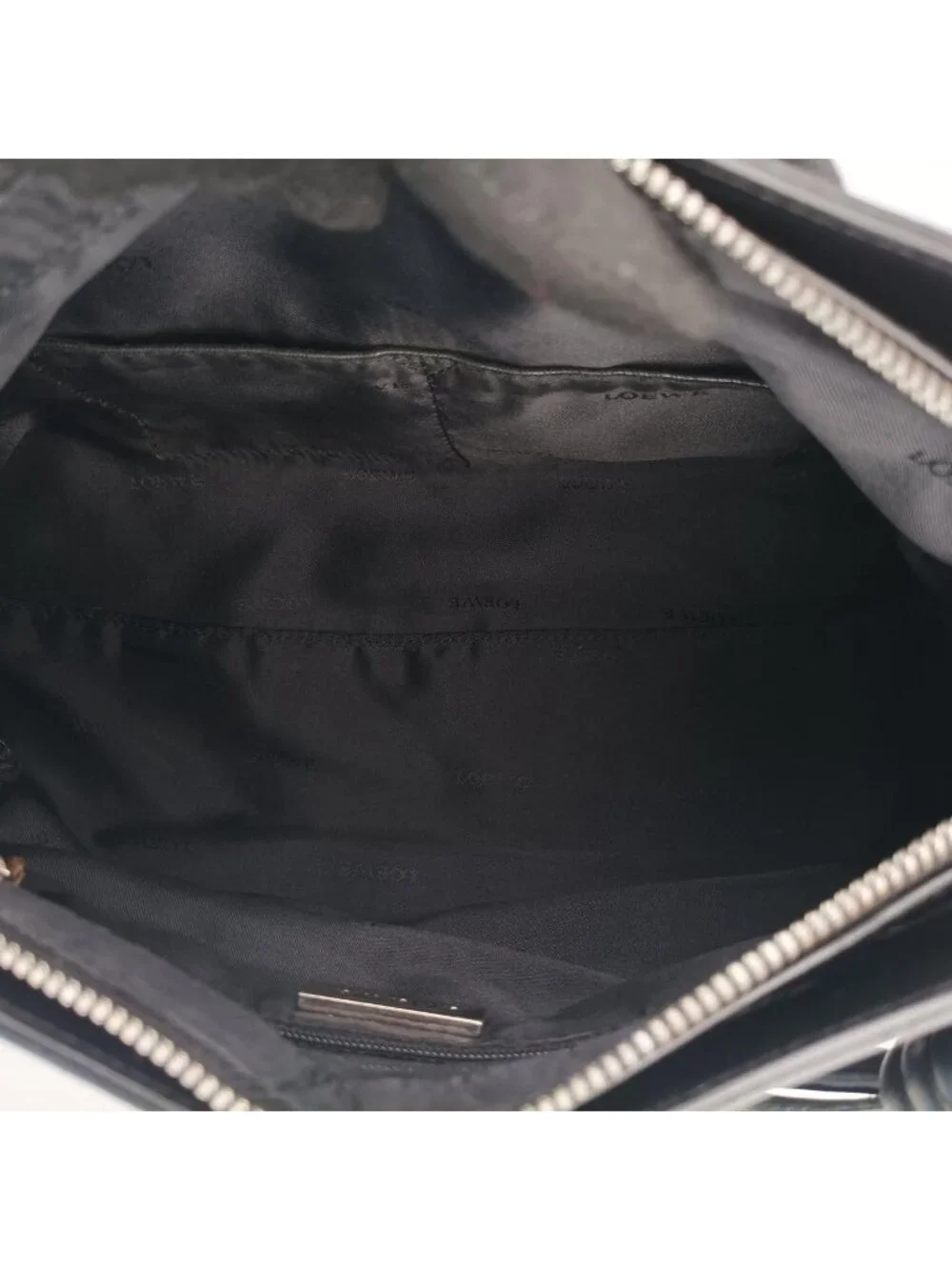 Loewe Anagram Knot Black Nappa Leather Handbag